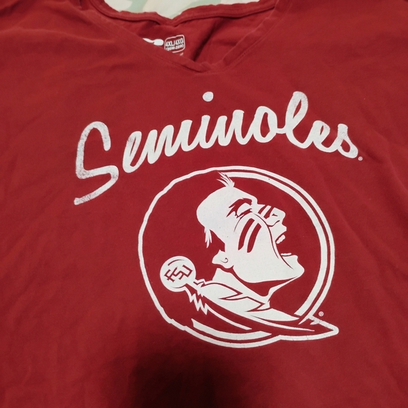 Russell Athletic Red Seminoles Graphic Tee - Picture 2 of 6